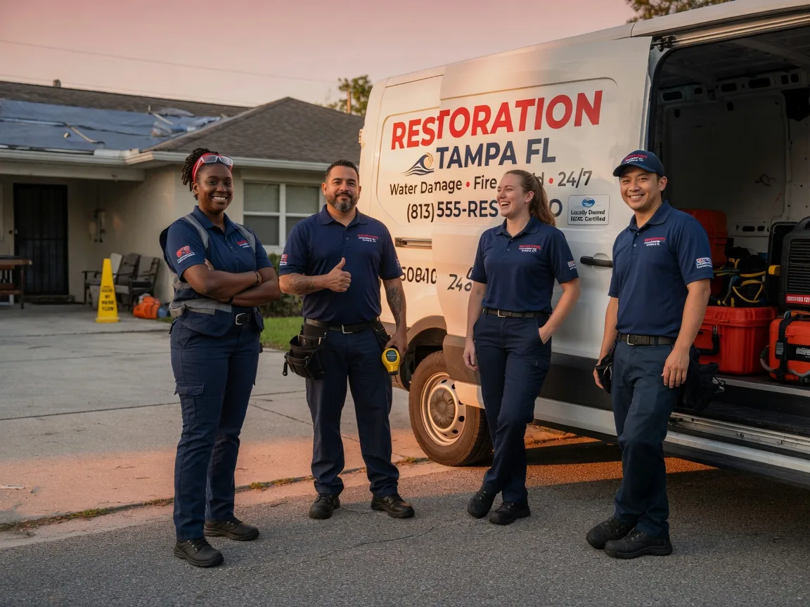 Water Damage Restoration company in Brighton, IA